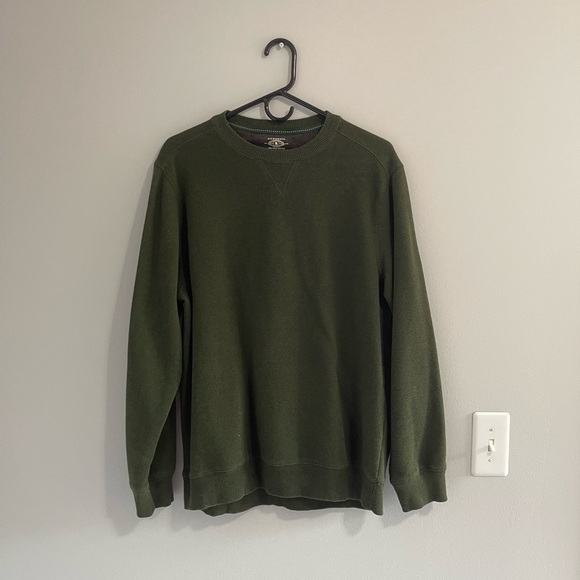 Men’s G.H bass and co sweatshirt green size medium - Picture 1 of 4